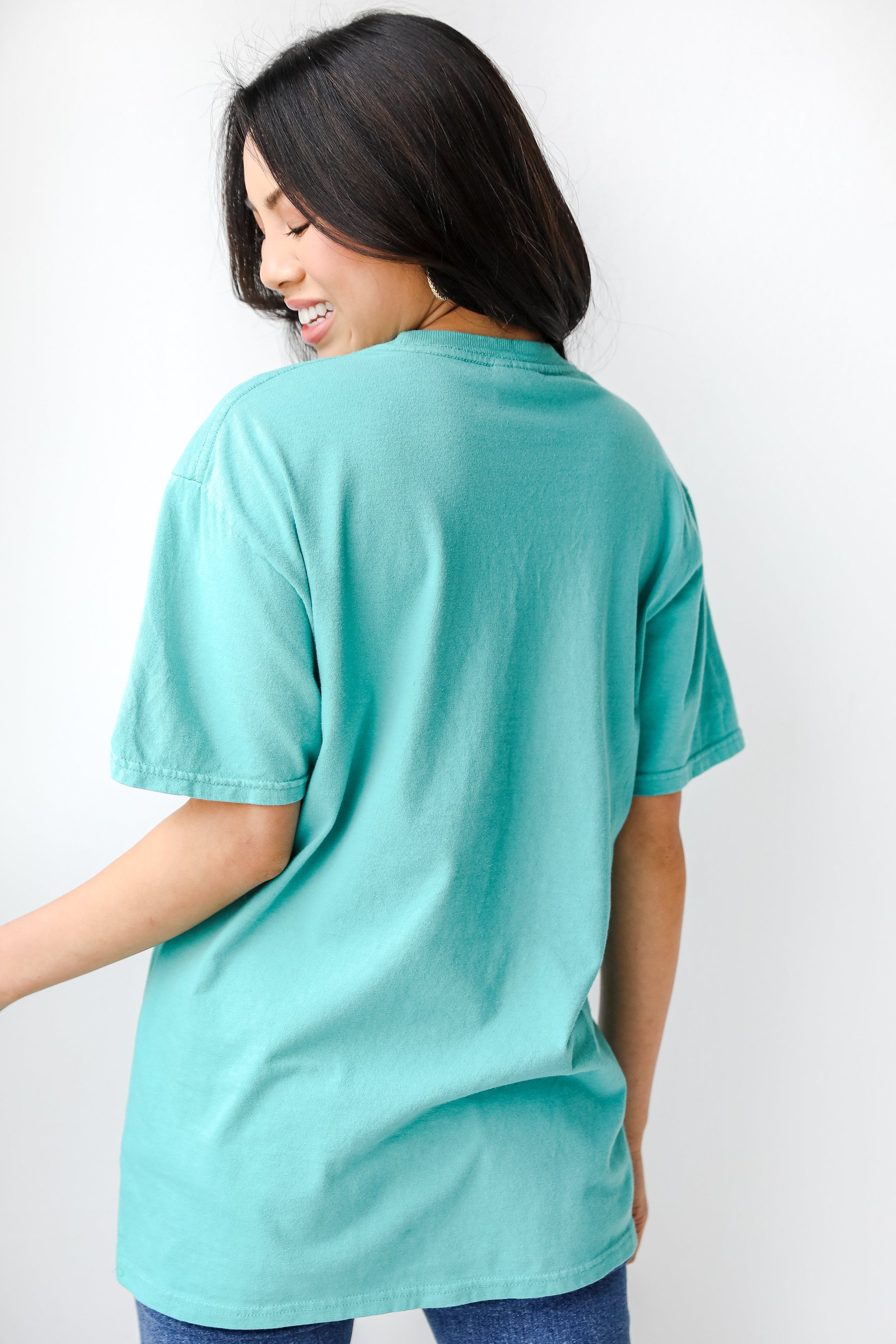 Teal Charleston South Carolina Tee