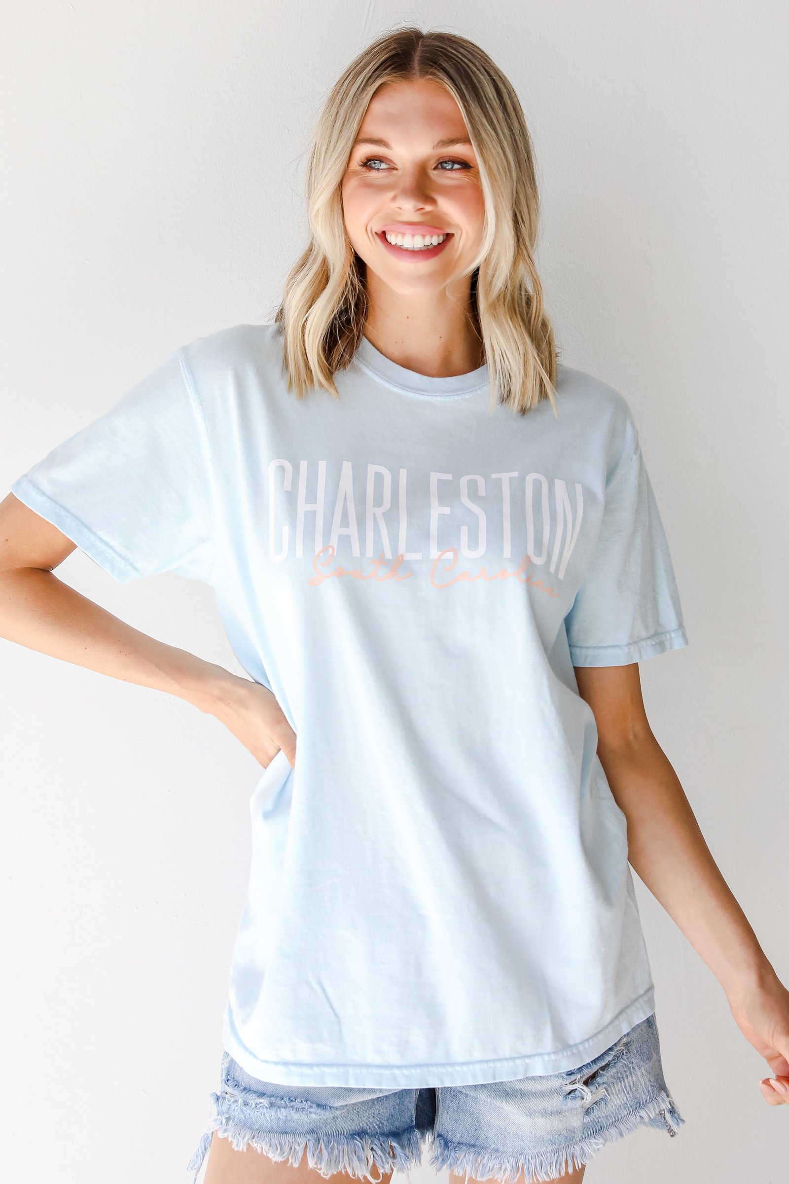 Charleston South Carolina Script Tee