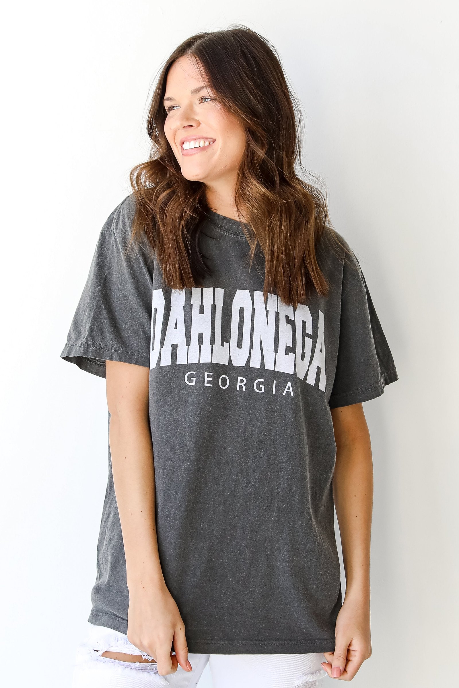 Charcoal Dahlonega Georgia Tee